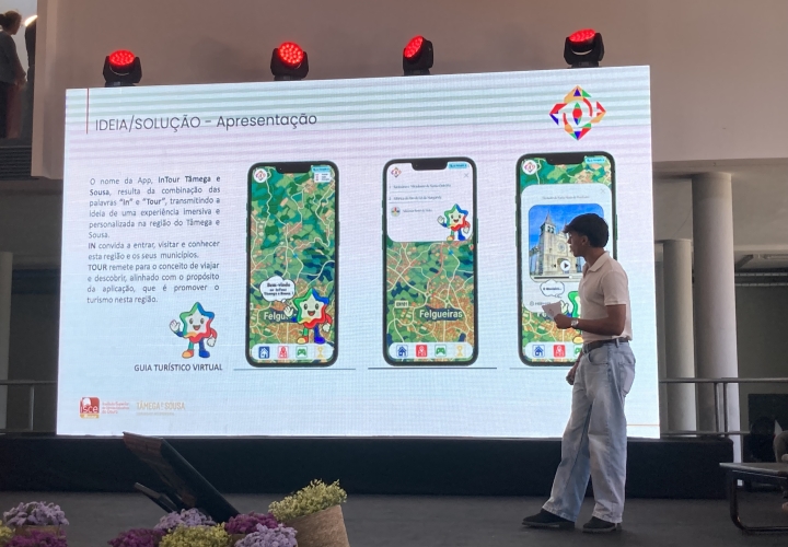 Aluno finalista do Curso Técnico de Turismo apurado para a fase intermunicipal do concurso ISCE Douro Multimédia Challenge